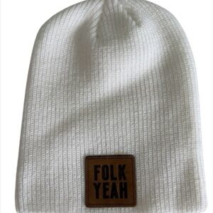 White Women's Beanie